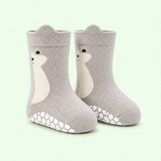 2 Pairs of Toddler Grip Socks